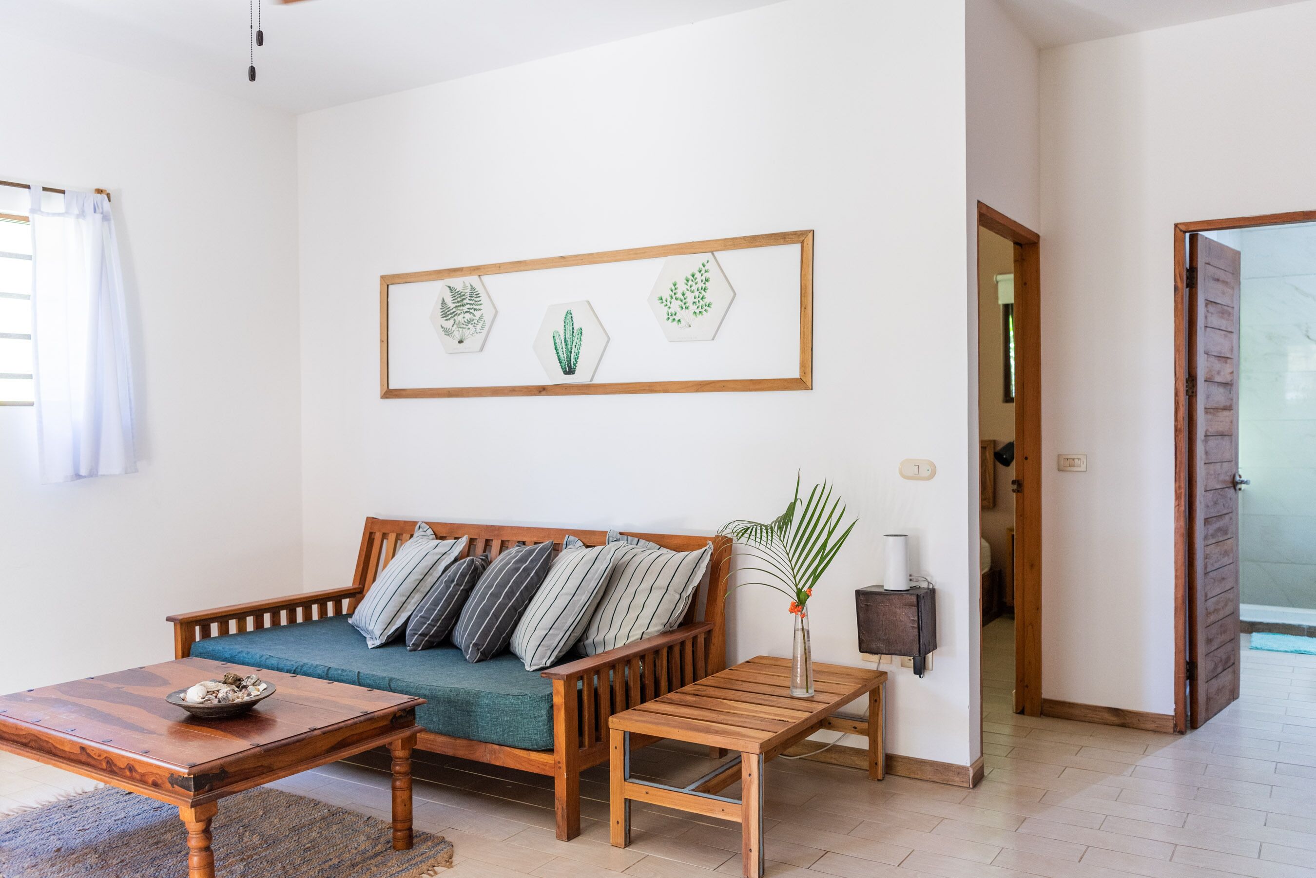 standard villa, 1 bedroom, terrace | living area | lcd tv