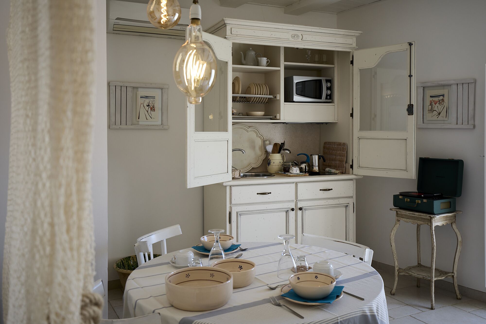Alloggio panoramico su due livelli | Cucina privata | Macchina per caffè espresso, macchina per tè/caffè