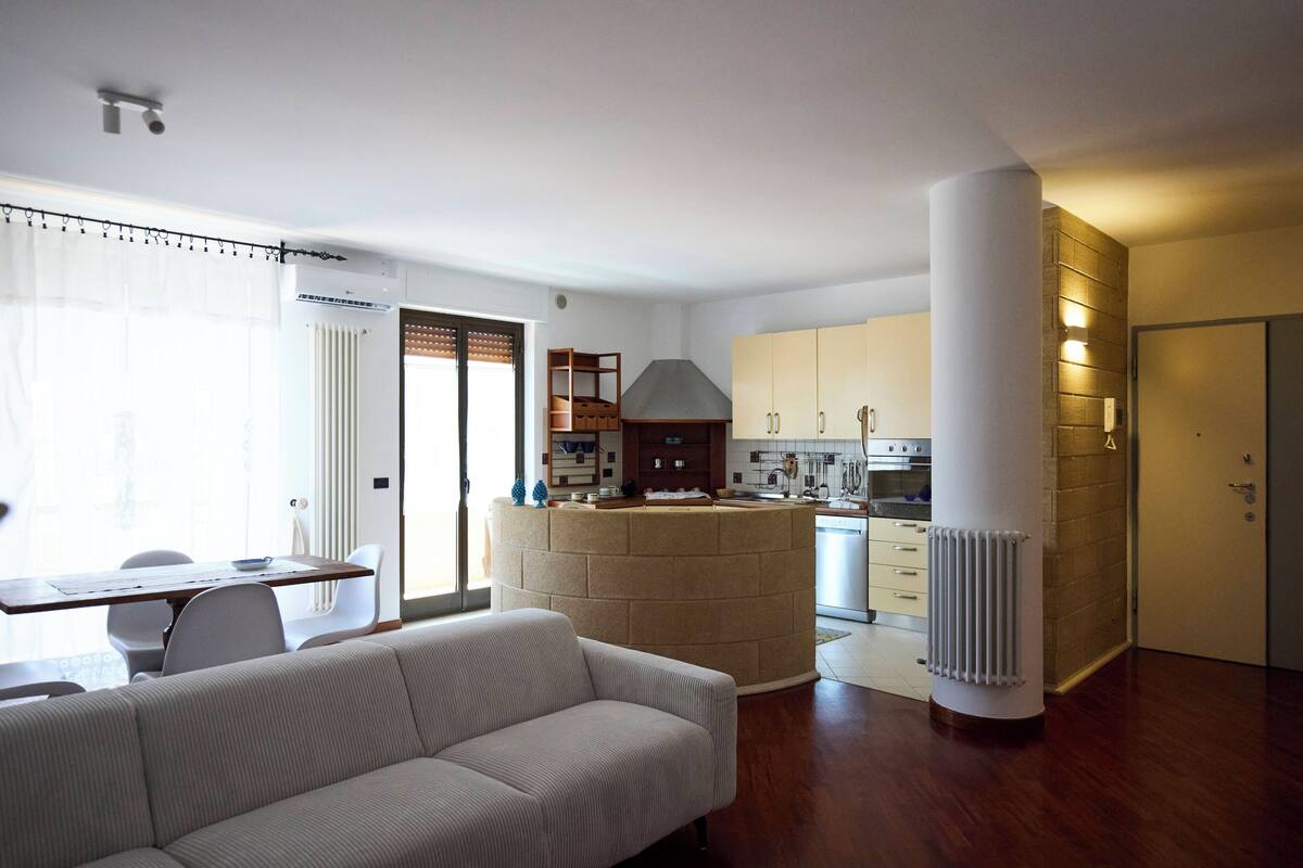 Junior appartement, niet-roken (Appartamento Serafini in citta') | Donsdekens, pillowtop-bedden, een kluis op de kamer, geluiddichte muren