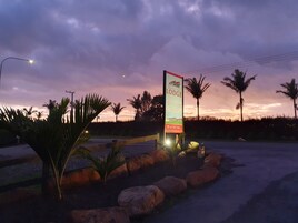 Entrada de la propiedad