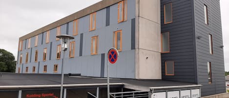 Fachada de la propiedad