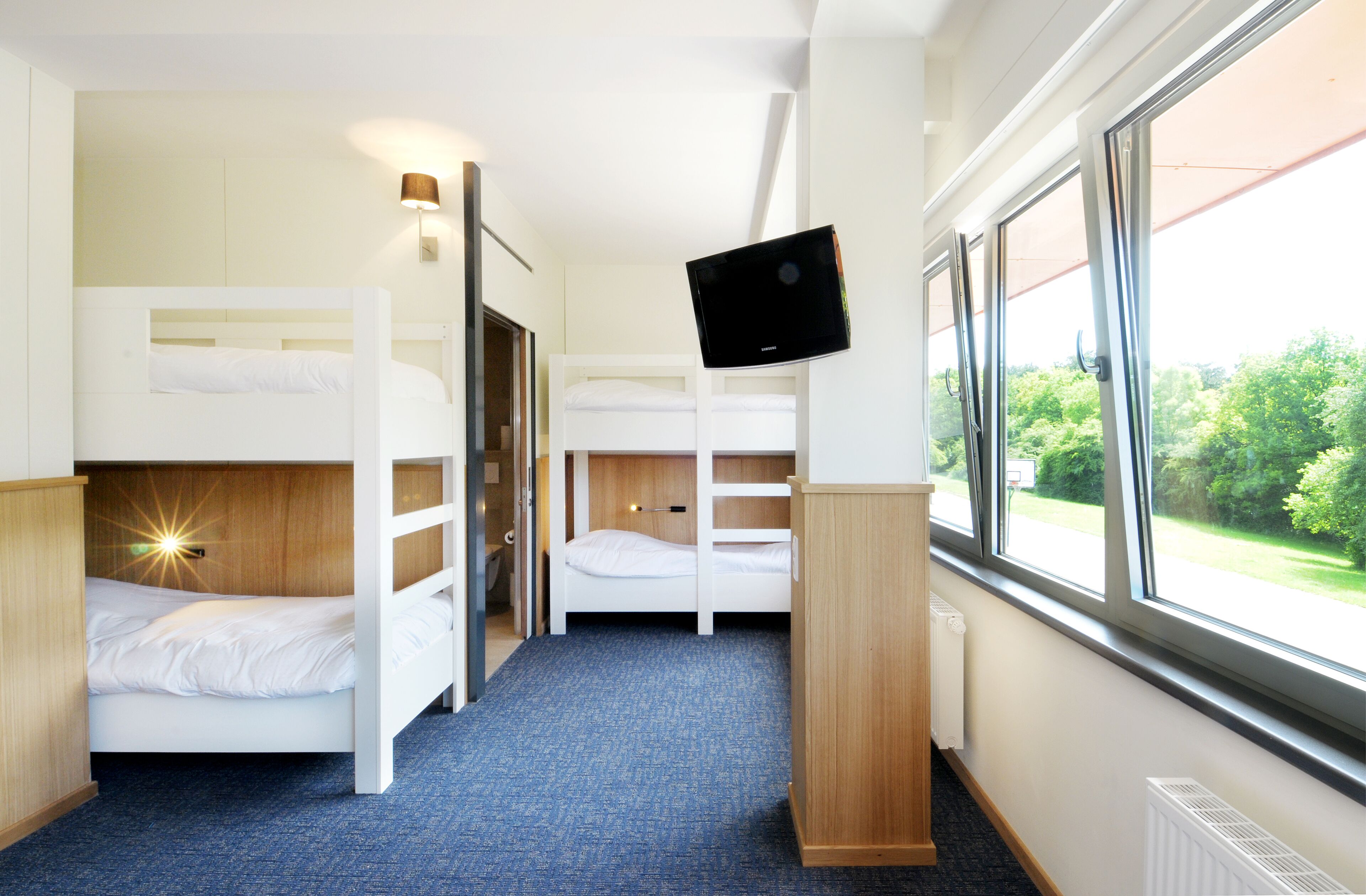 family quadruple room | 1 bedroom, desk, blackout curtains, free cots/infant beds