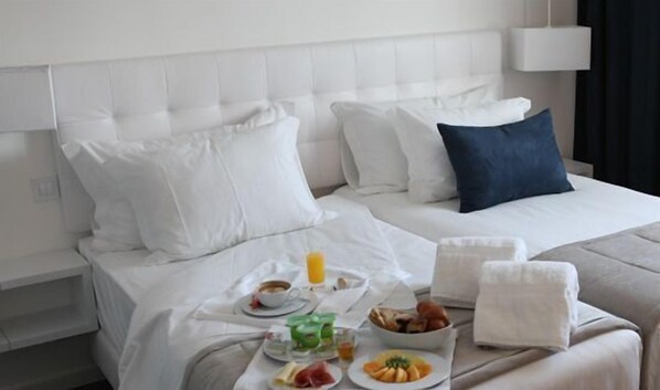 Memory-foam beds, minibar, in-room safe, individually decorated