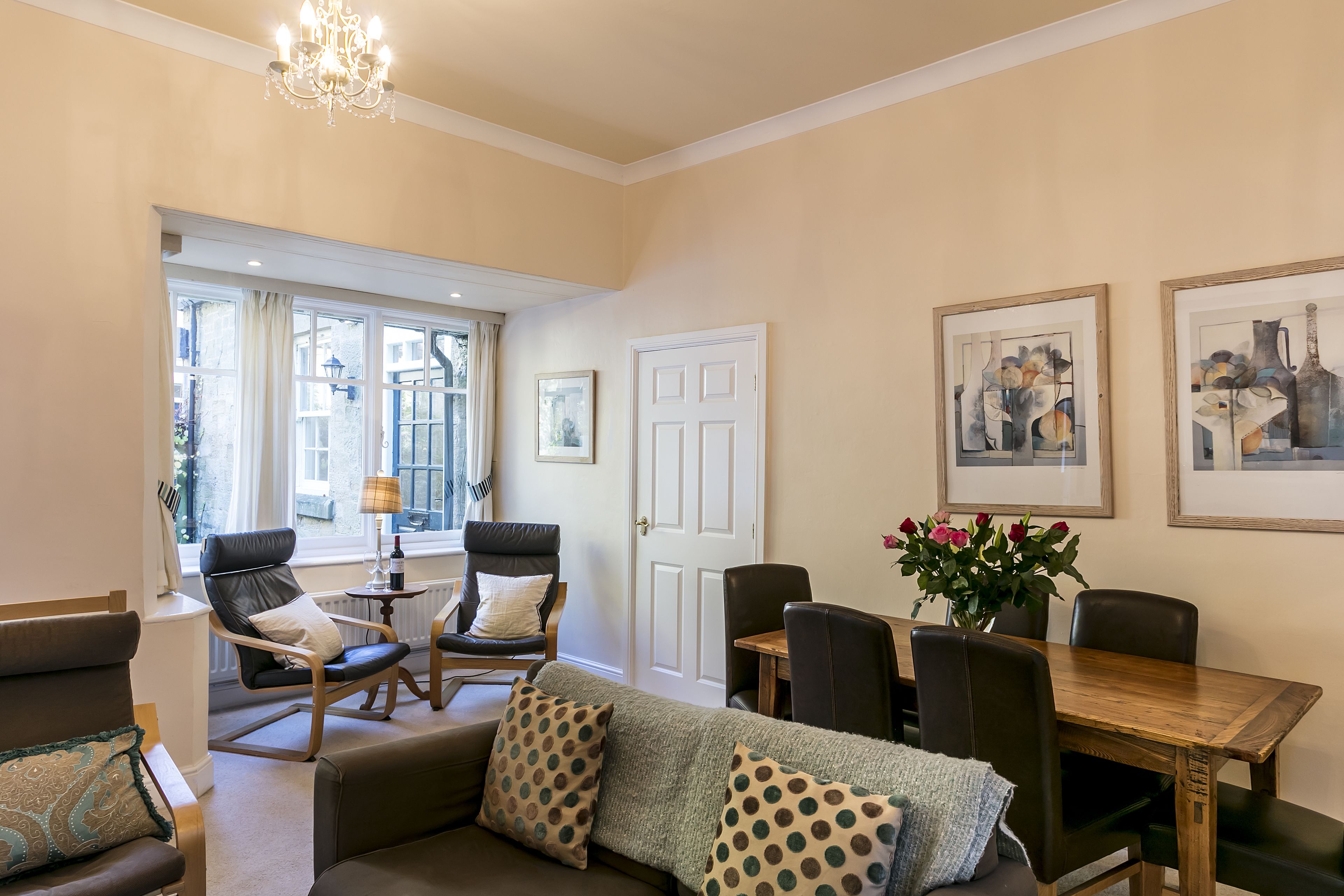 cottage, 3 bedrooms (self-catering garden cottage) | living room | flat-screen tv, ipod dock, mp3 dock