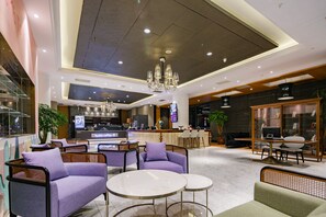 Sala de estar en el lobby