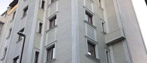 Fassade der Unterkunft