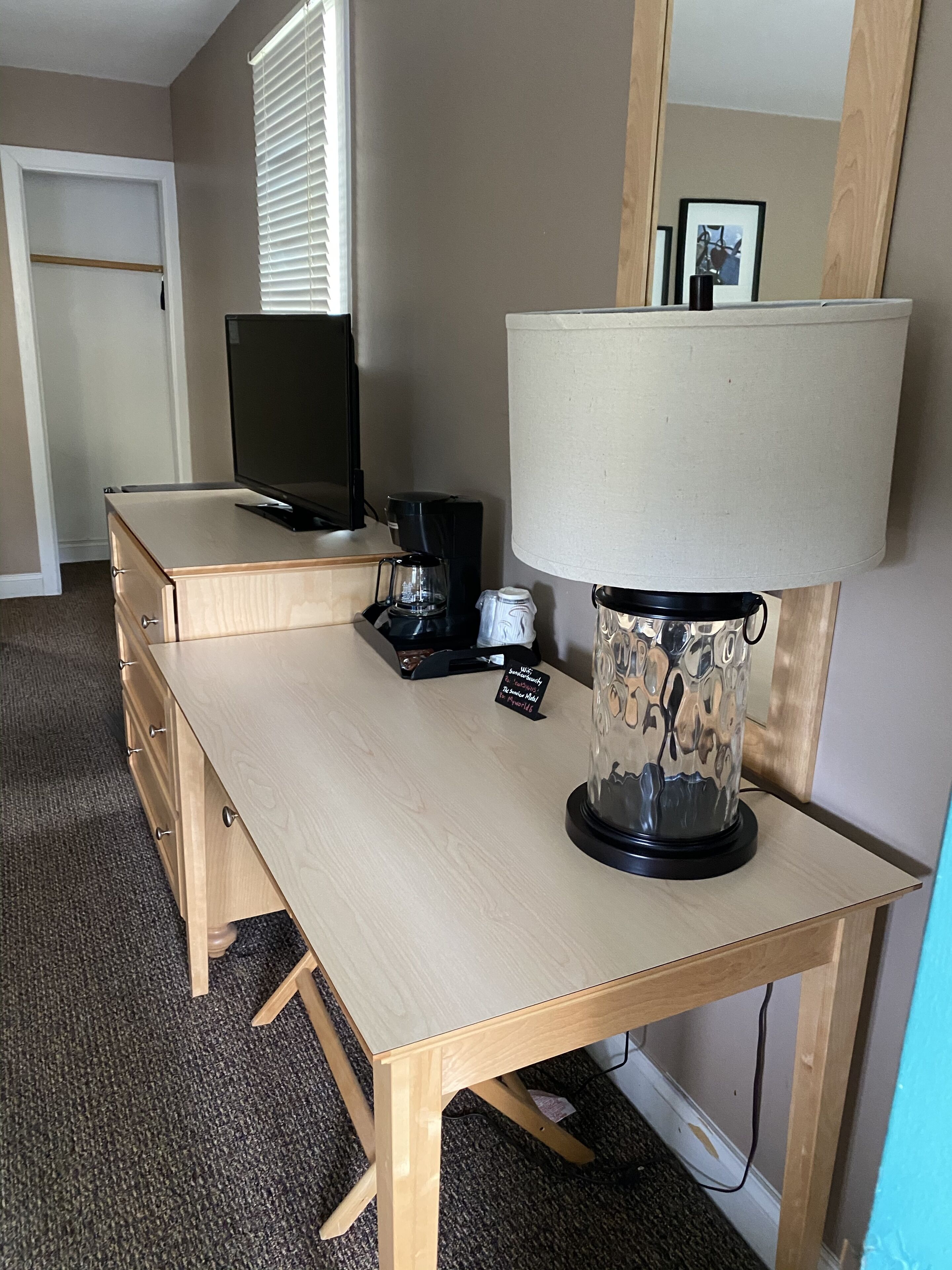 Travel crib, free rollaway beds, free WiFi, bed sheets