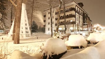 Front of property - evening/night