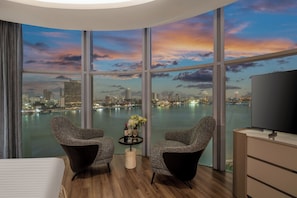 Panoramic Double Room, 1 King Bed, River View, Tower | Premium bedding, down comforters, minibar, in-room safe - Sun River Hotel (Da Nang)