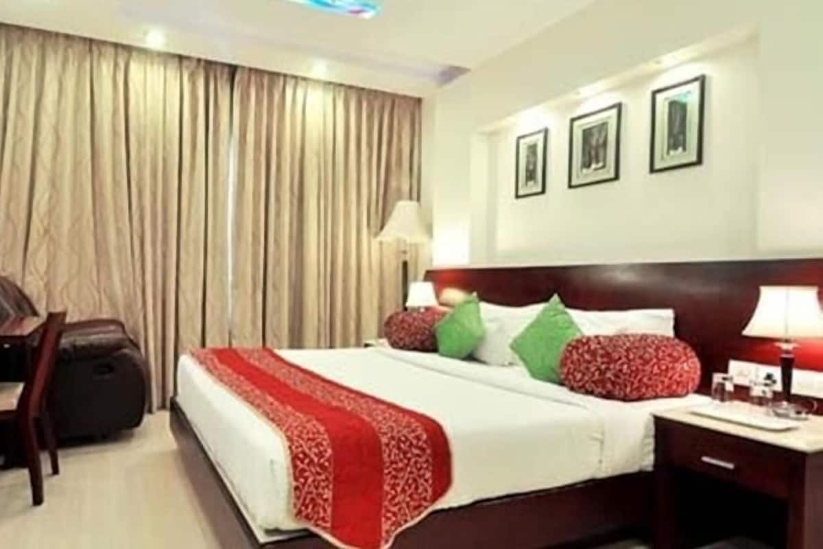1 bilik tidur, peralatan tempat tidur premium, bar mini 