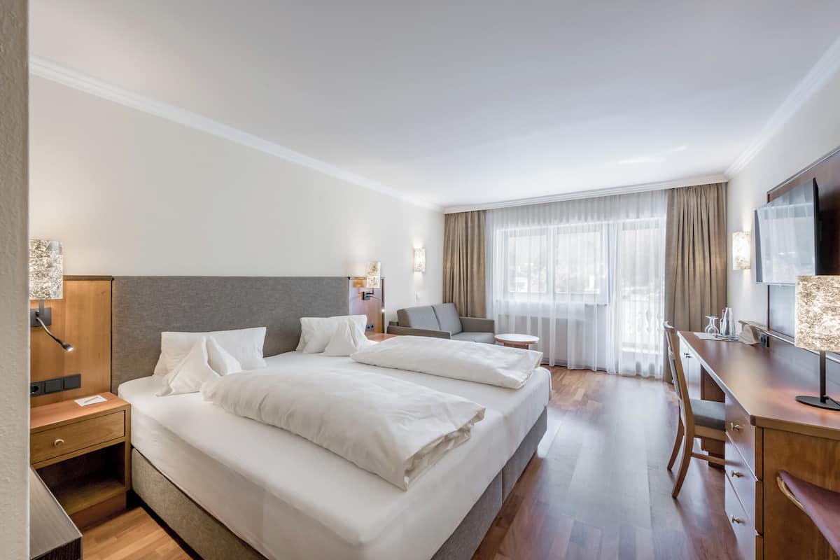 舒適雙人房, 露台