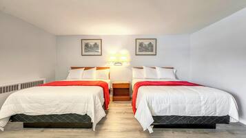 Deluxe-Doppelzimmer, 2 Queen-Betten, Nichtraucher, Badewanne | Bettwäsche aus ägyptischer Baumwolle, hochwertige Bettwaren
