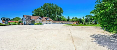 Voorkant van accommodatie