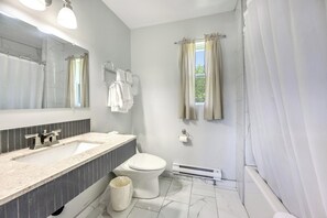 Ensemble douche/baignoire, baignoire relaxante profonde