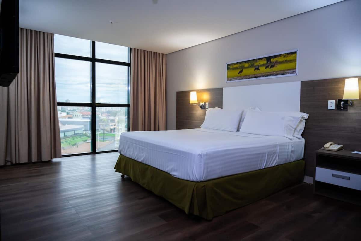 Premium bedding, minibar, in-room safe, desk
