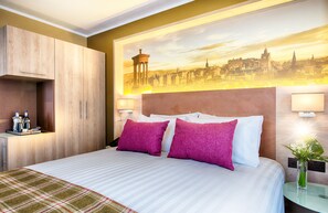 Standard Double | In-room safe, desk, blackout curtains, iron/ironing board