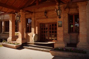 Entrada de la propiedad