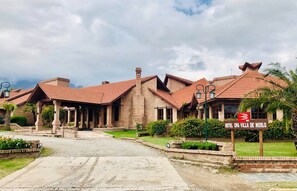 Voorkant van accommodatie