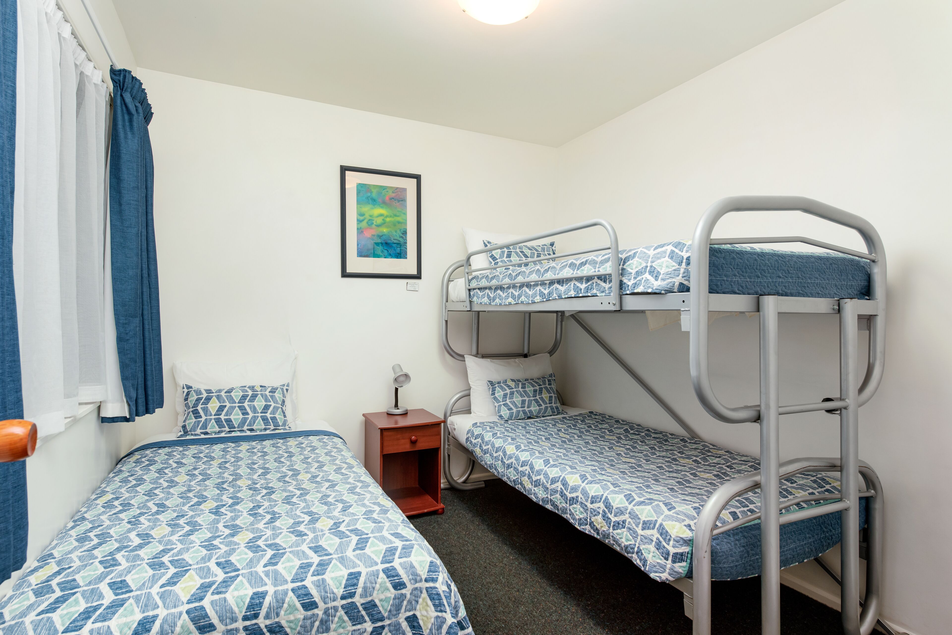 fantail room | 1 bedroom, iron/ironing board, free wifi, bed sheets