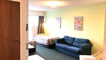 Family Suite (Budget) | Premium bedding, iron/ironing board, free WiFi, bed sheets