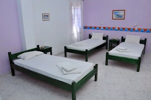 Soundproofing, travel cot, free WiFi, bed sheets
