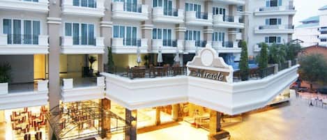 Voorkant van accommodatie