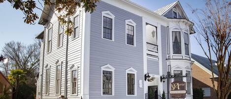 Fassade der Unterkunft