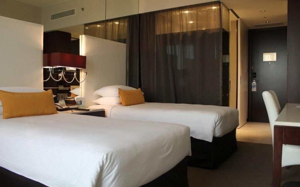 In-room safe, desk, blackout curtains, soundproofing