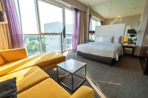 In-room safe, desk, blackout curtains, soundproofing