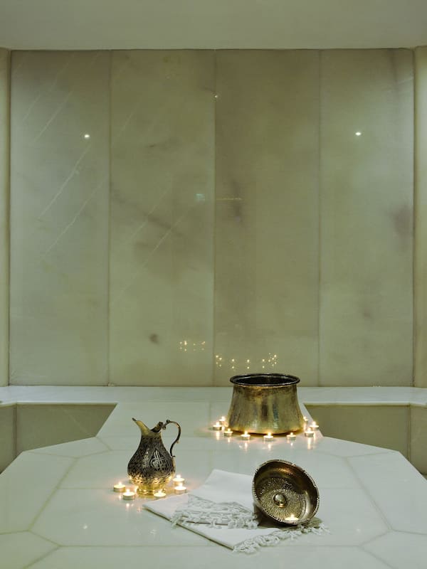 Behandlungsräume für Paare, Sauna, Türkisches Bad/Hamam