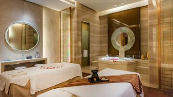 Body treatments, hydrotherapy, body wraps, body scrubs, facials