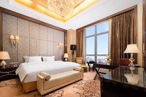 Suite, Multiple Beds (Living Dining) | Minibar, in-room safe, desk, blackout curtains