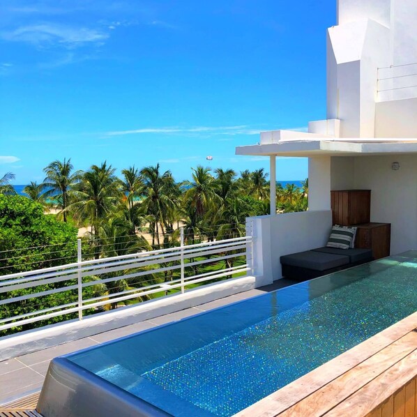 Penthouse Ocean | Terrace/patio - Hotel Breakwater South Beach (Miami Beach)