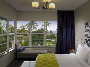 Superior Room, 1 Queen Bed, Partial Ocean View | View from room - Hotel Breakwater South Beach (Miami Beach)