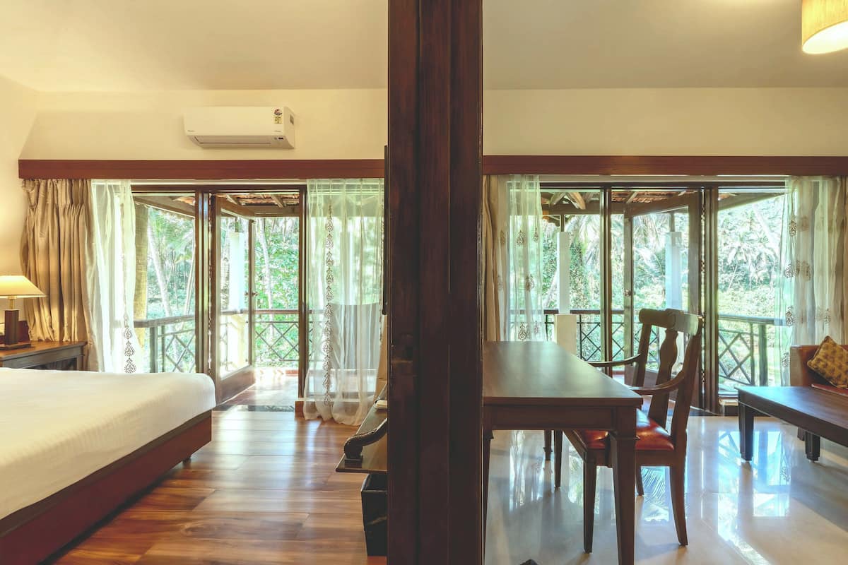 Suíte executiva, 1 cama de casal | Roupas de cama de algodão egípcio, roupas de cama premium