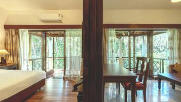 Suite Exécutive, 1 lit double | Draps en coton égyptien, literie de qualité supérieure