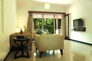 Suite familiar, 2 camas matrimoniales | Interior