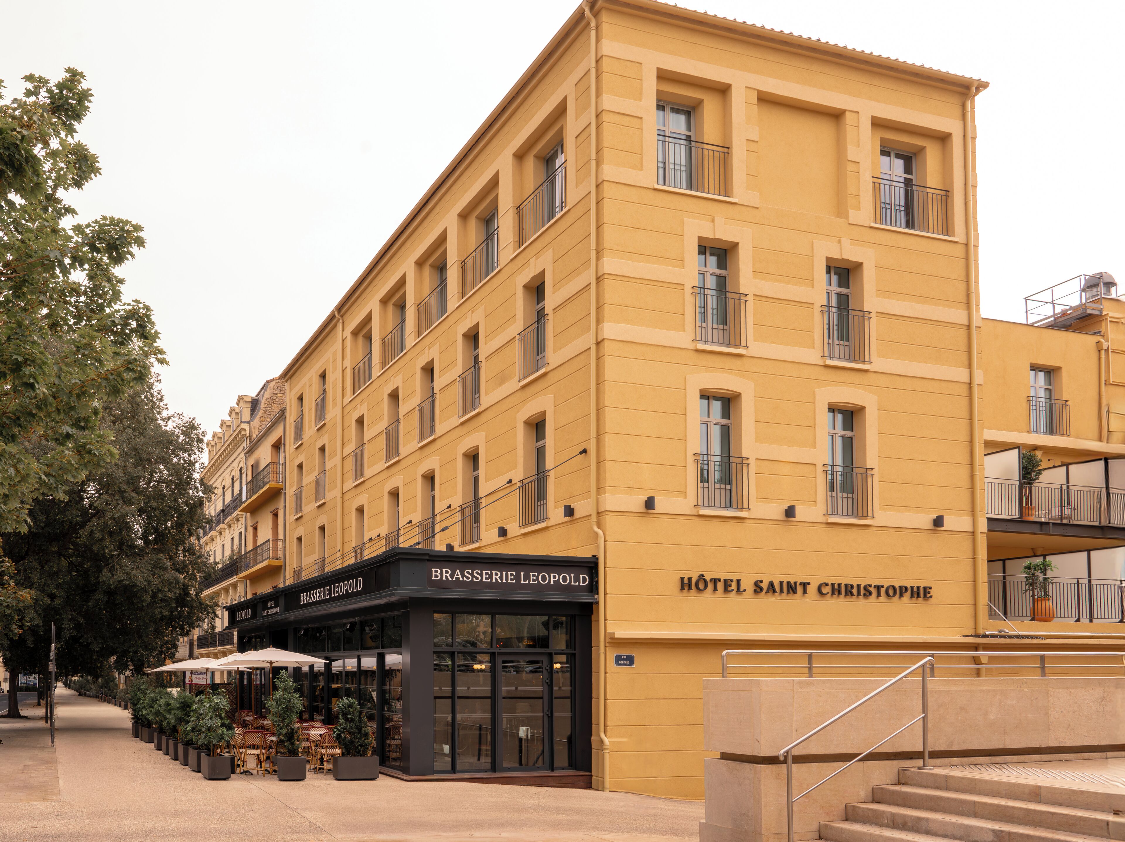 Façade de l’hébergement