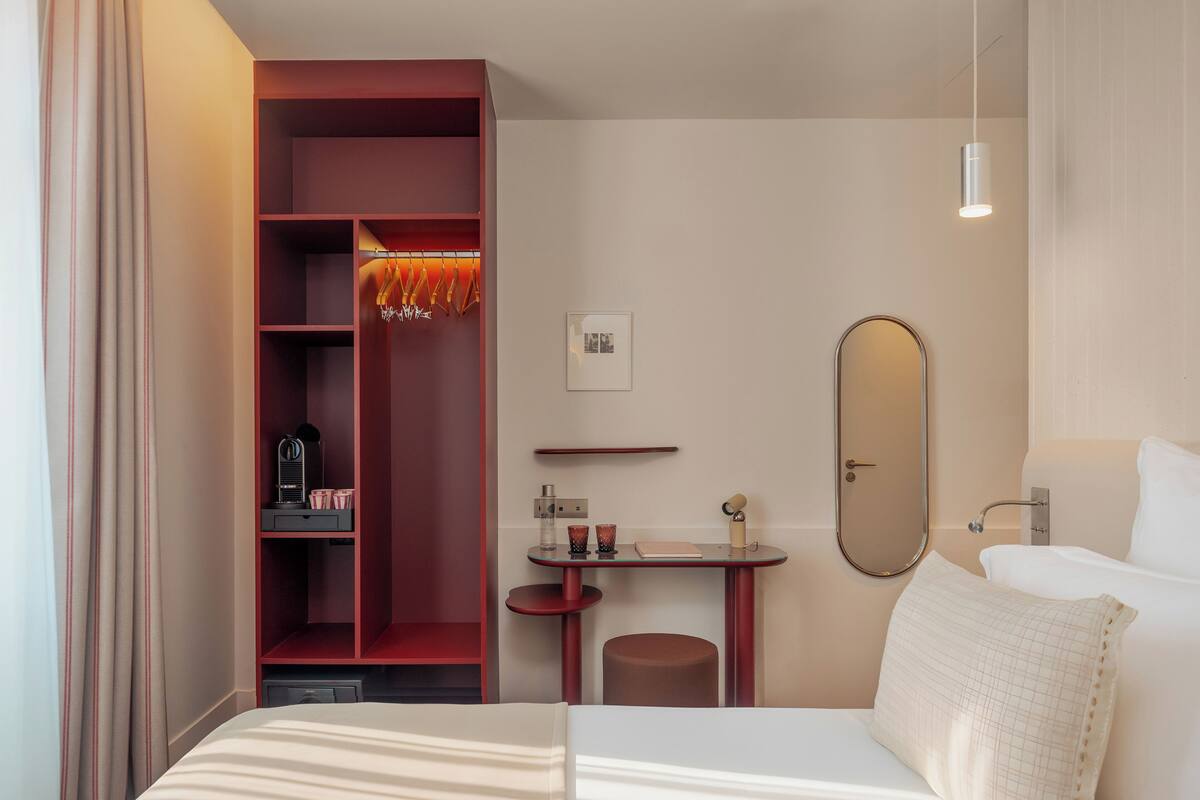 Premium bedding, pillow-top beds, in-room safe, desk