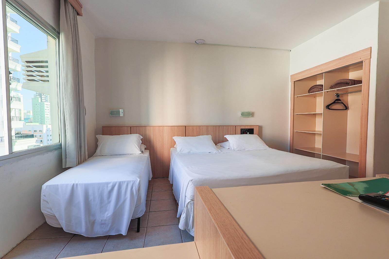 Minibar, in-room safe, blackout drapes, free WiFi