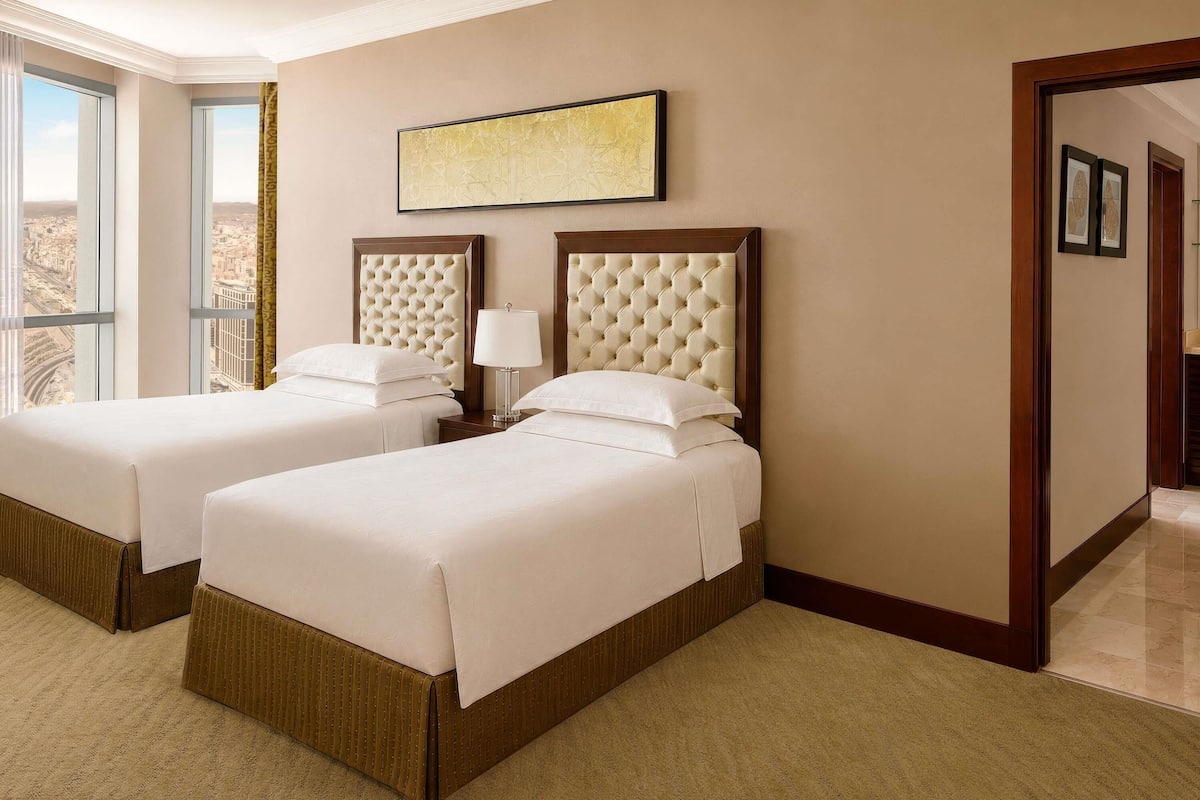 Nhà Duplex, 2 phòng ngủ (Haram) | Bộ đồ giường kháng dị ứng, nệm Select Comfort, minibar