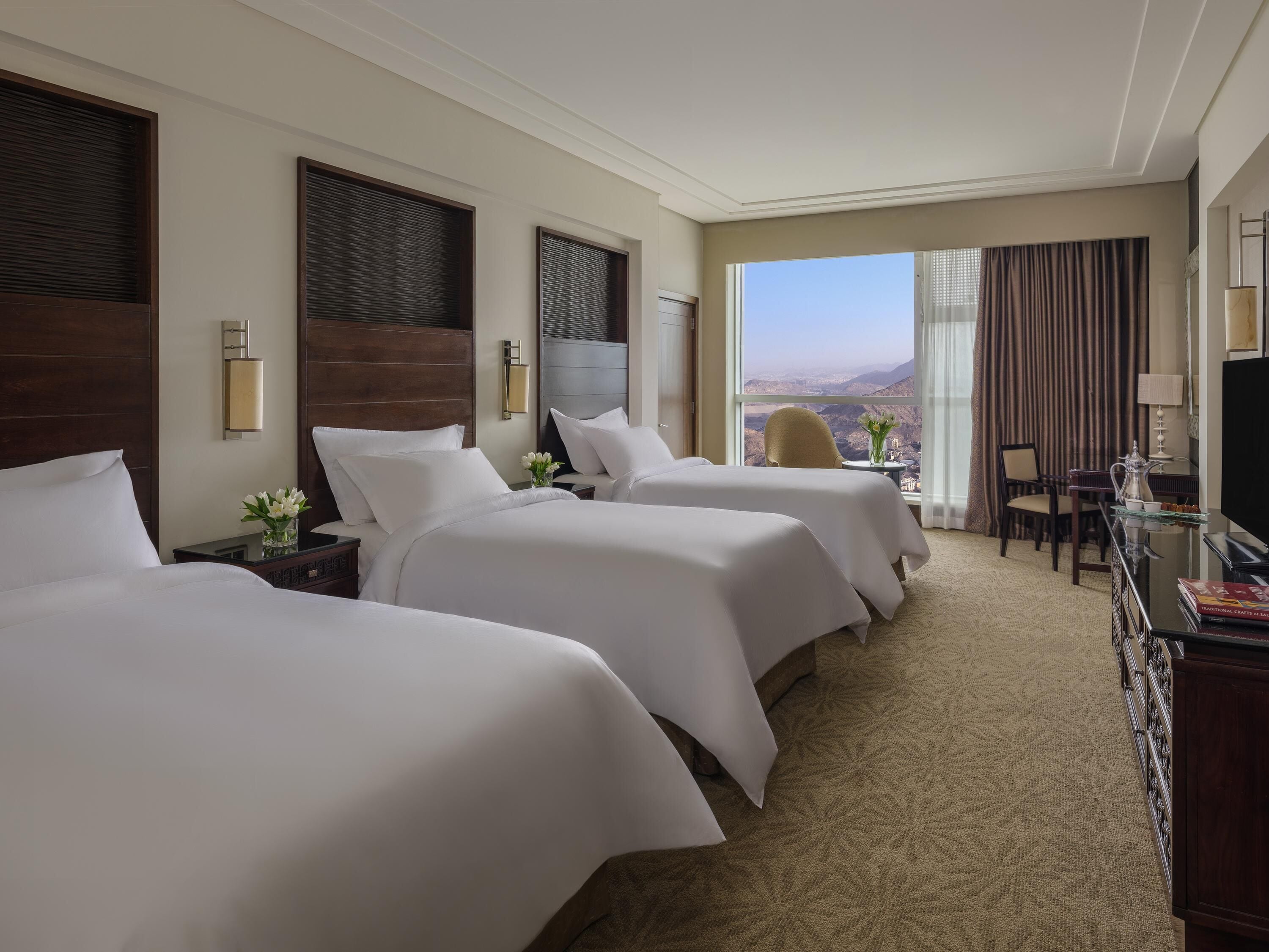 Triple Room, 3 Single Beds, City View | Hypo-allergenic bedding, Select Comfort beds, minibar, in-room safe