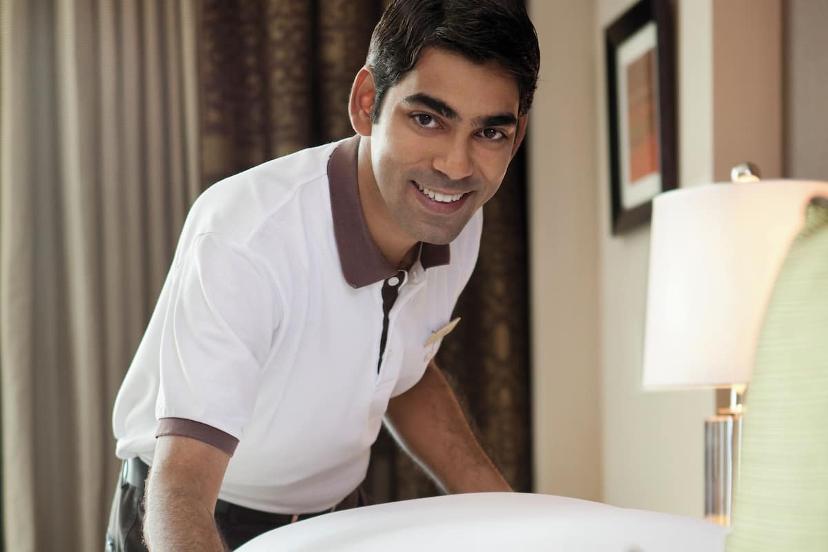 Hypo-allergenic bedding, Select Comfort beds, minibar, in-room safe