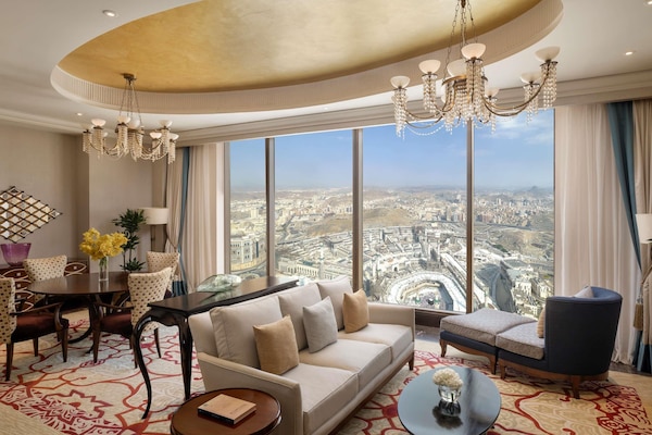 Grand Suite, 1 King Bed with Sofa bed (Kaaba) | Hypo-allergenic bedding, Select Comfort beds, minibar, in-room safe