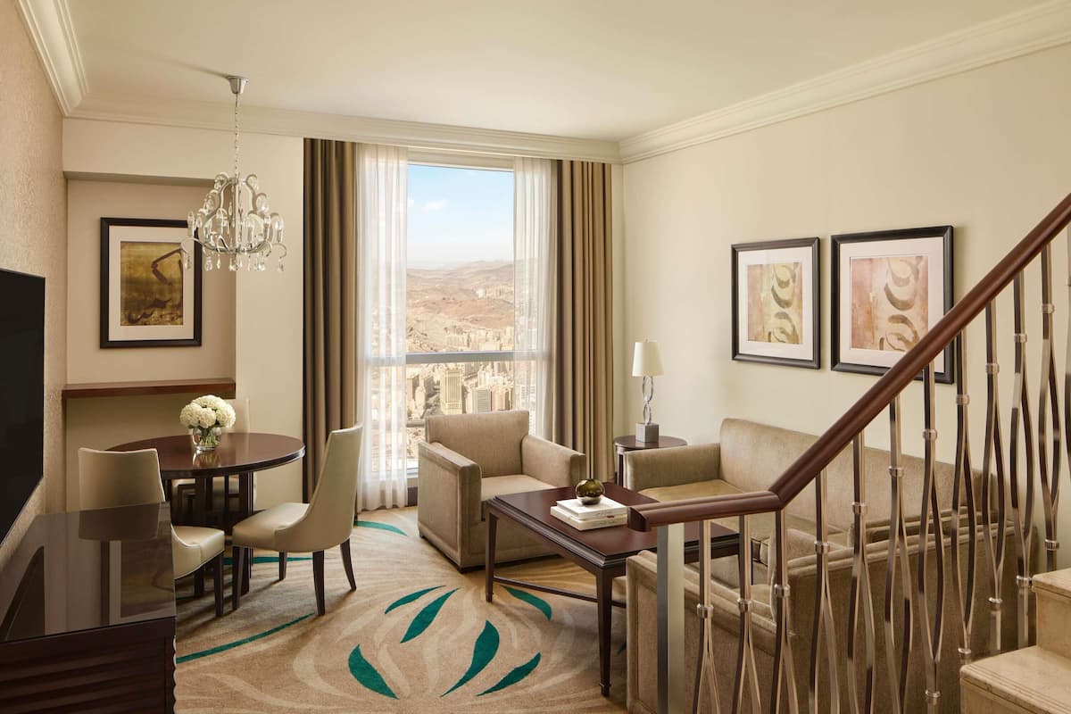 Appartement Duplex (Suite Twin Kaaba) | Literie hypoallergénique, matelas Select Comfort, minibar