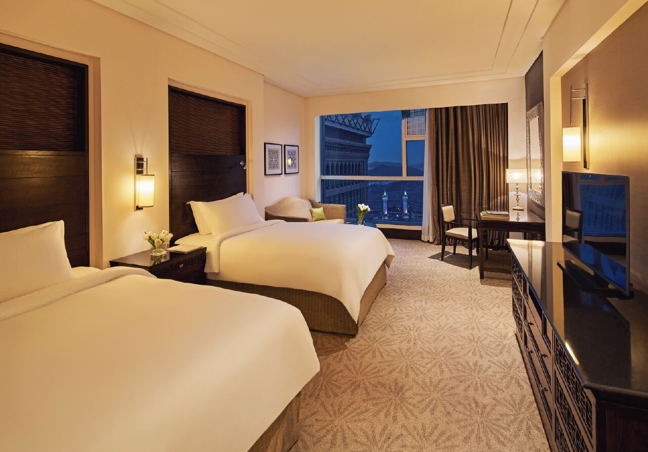 Studio, 2 Single Beds (Haram) | Hypo-allergenic bedding, Select Comfort beds, minibar, in-room safe