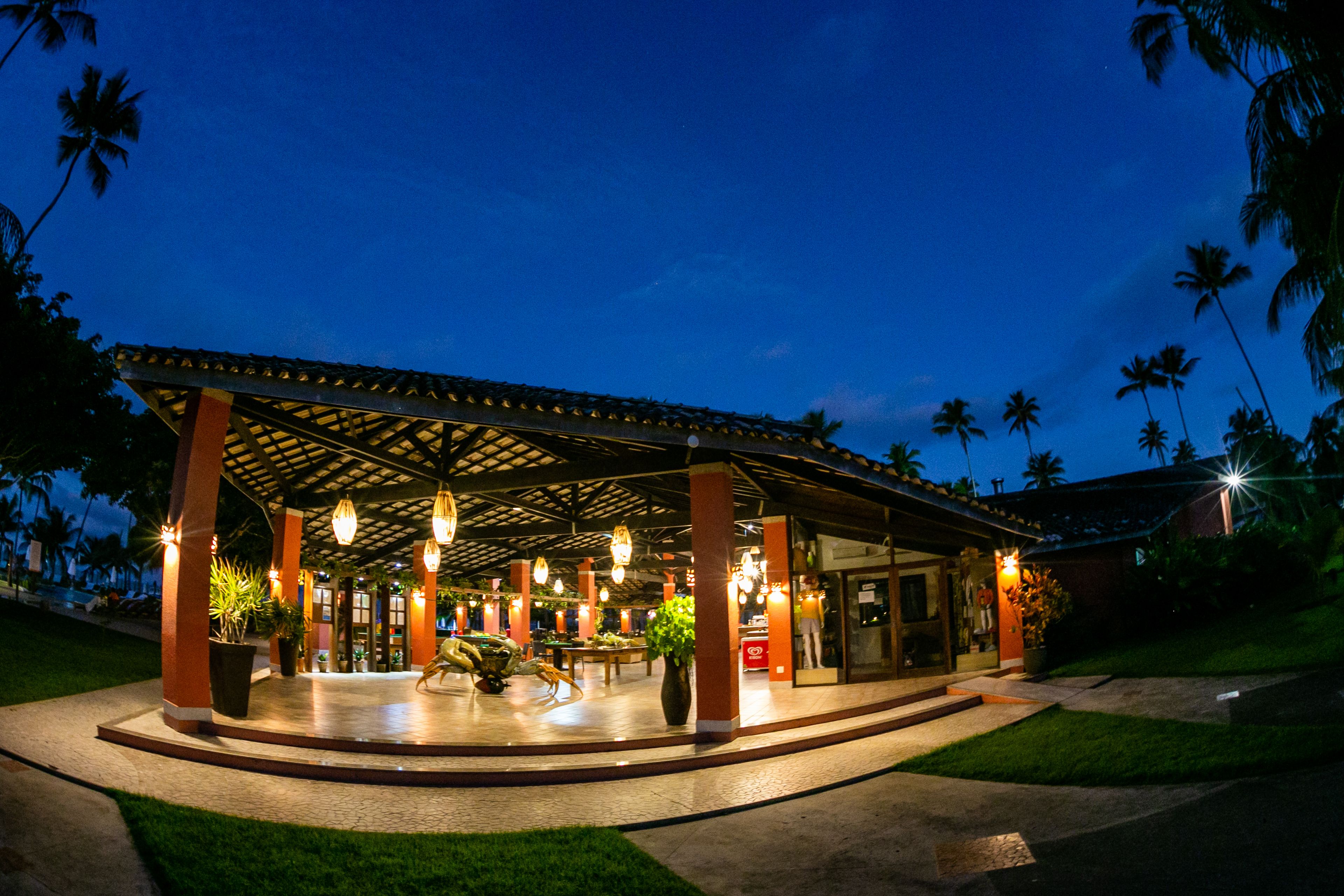 Overnatningsstedets indgangsparti