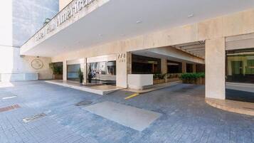 Façade de l’hébergement