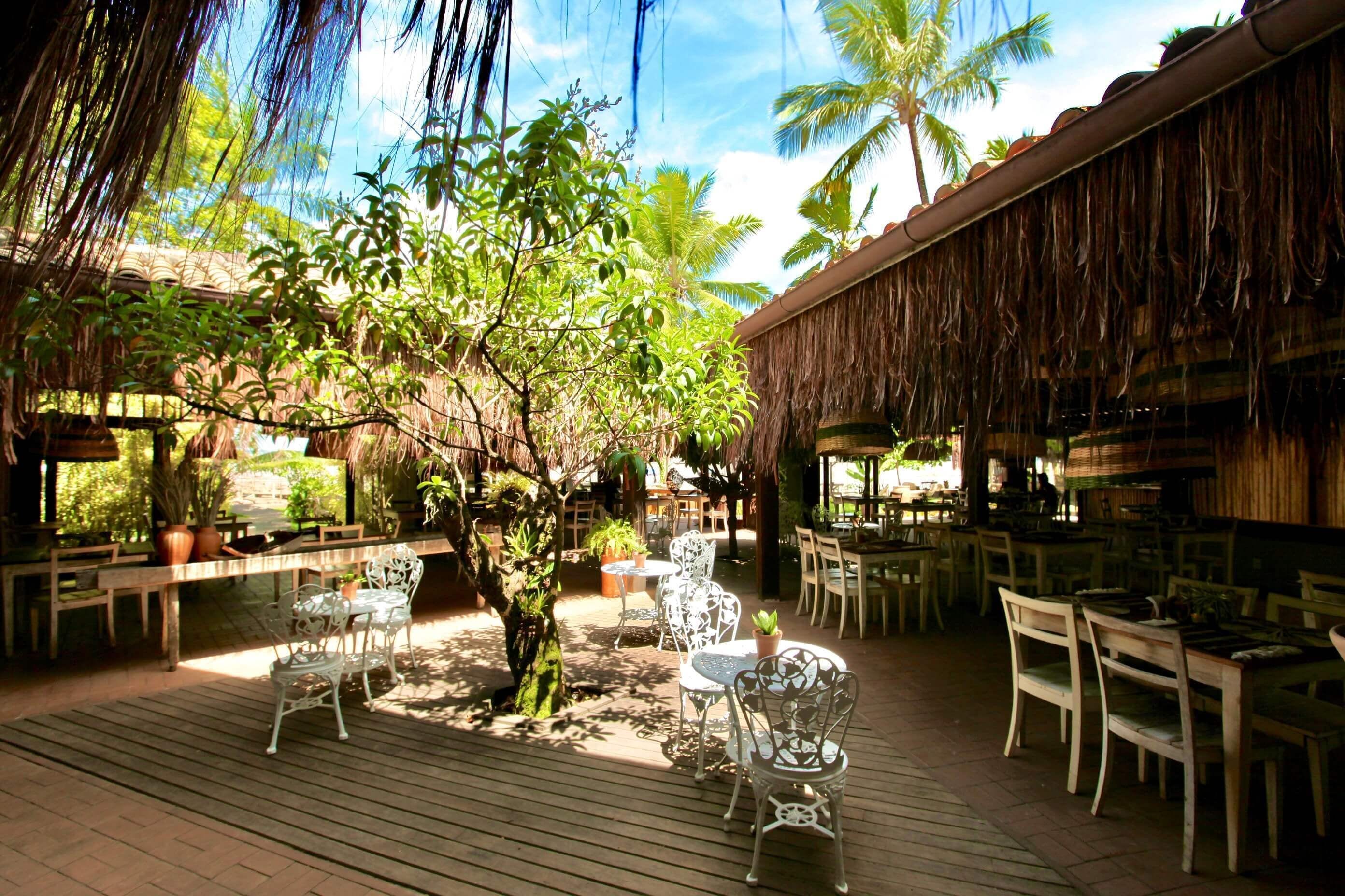 lunch, dinner served; brazilian cuisine, garden views