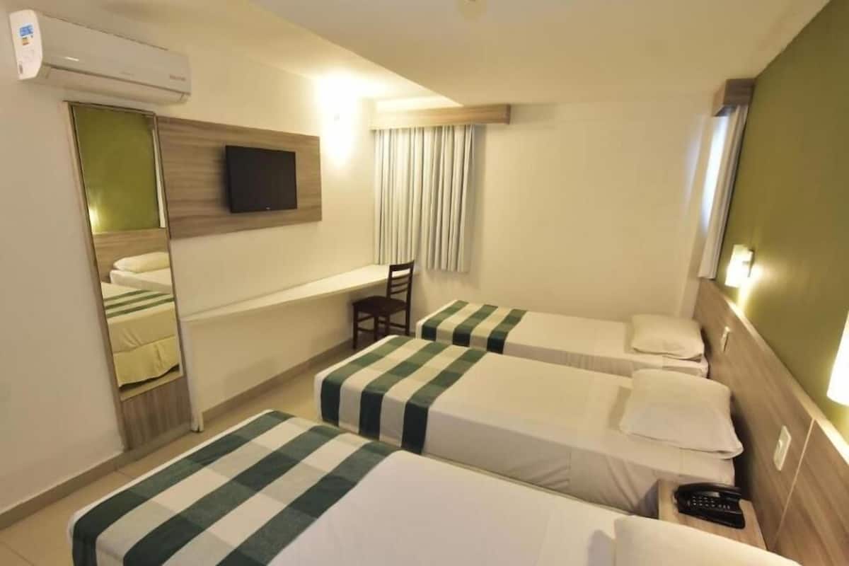 1 slaapkamer, een minibar, een bureau, gratis wifi